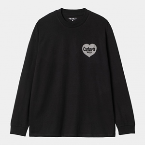 L/S Spree T-Shirt Black Grey