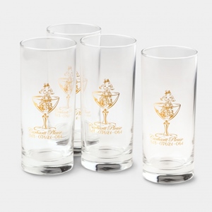 Carhartt Please Glass Set Clear Gold