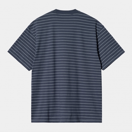 S/S Orlean Spree T-Shirt Stripe Blue Wht