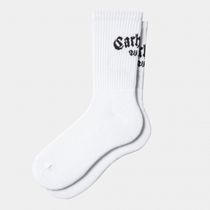 Onyx Socks White Black