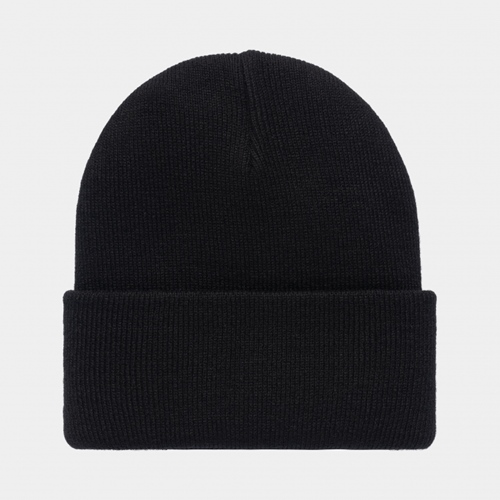 Onyx Beanie Black White