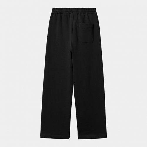 W Casey Sweat Pant Black Silver