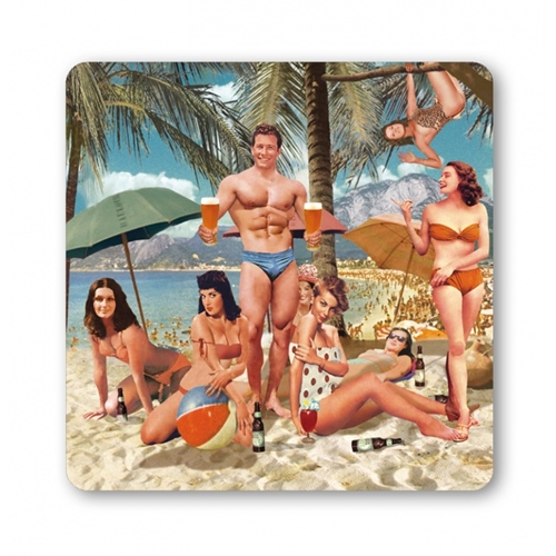 LIP Beach Party Untersetzer