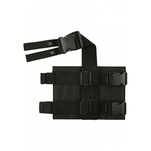 Molle Leg Panel Black