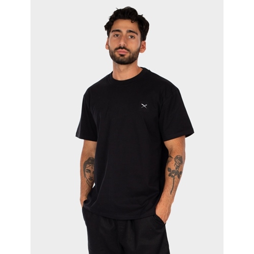 Mini Flag Relaxed Tee Black