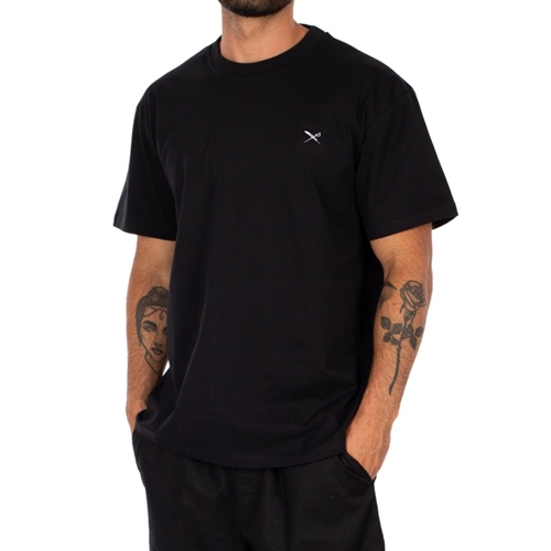 Mini Flag Relaxed Tee Black