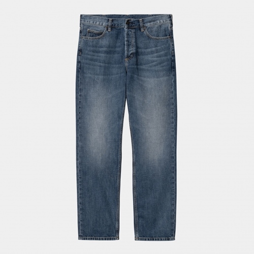 Marlow Pant Blue Dark Used Wash