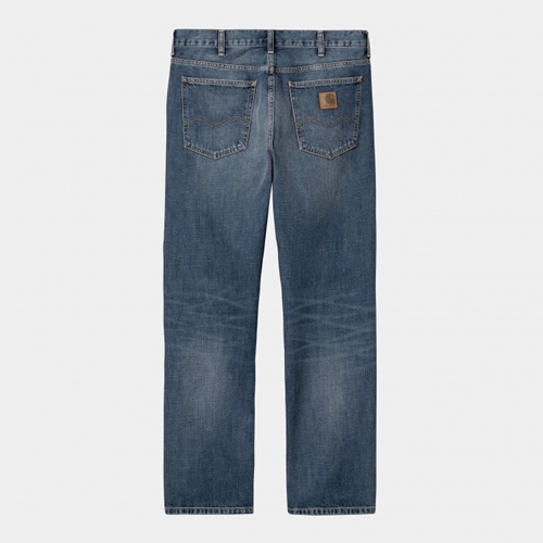 Marlow Pant Blue Dark Used Wash