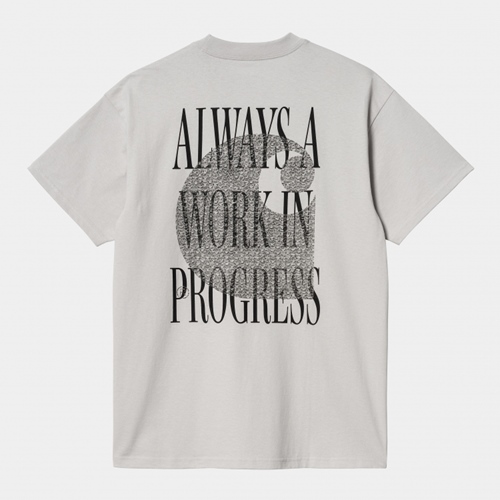 S/S Always A WIP T-Shirt Sonic Silver