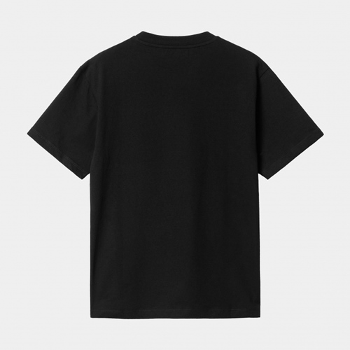 W S/S Casey T-Shirts Black Silver