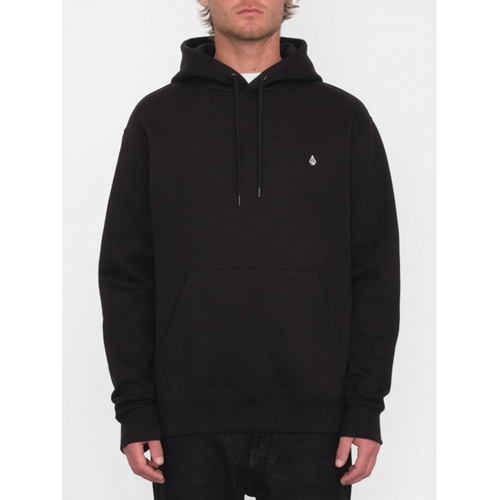 Single Stone Kapuzenpullover Black