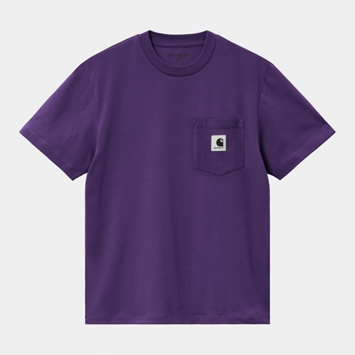 W S/S Pocket T-Shirt Tyrian