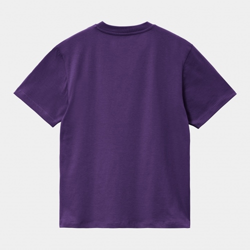 W S/S Pocket T-Shirt Tyrian