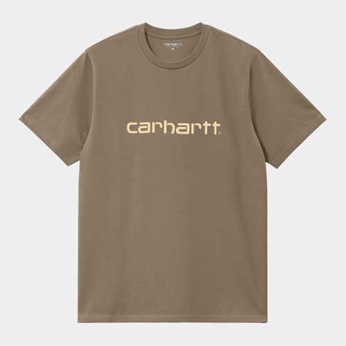 S/S Script T-Shirt Branch Rattan