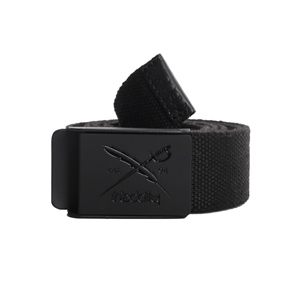 Flag Rubber Belt Black