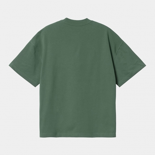 S/S Link Script T-Shirt Park Black