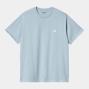 S/S Madison T-Shirt Frosted Blue White