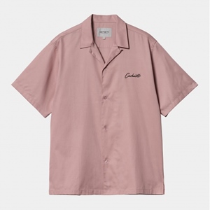 S/S Delray Shirt Glasy Pink Black