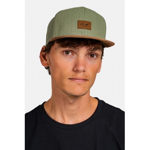 Suede Cap Seagrass Herringbone
