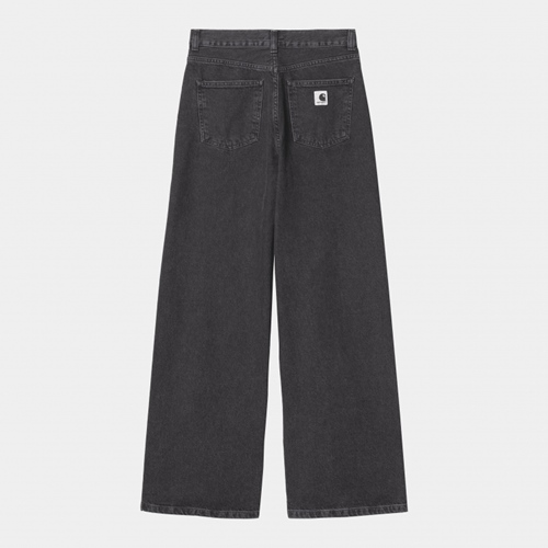 W Jane Pant Black Heavy Stone Wash