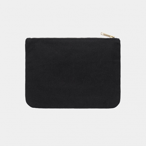 Canvas Graphic Zip Wallet Safeity blk