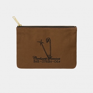 Canvas Graphic Zip Wallet Safeity Pin