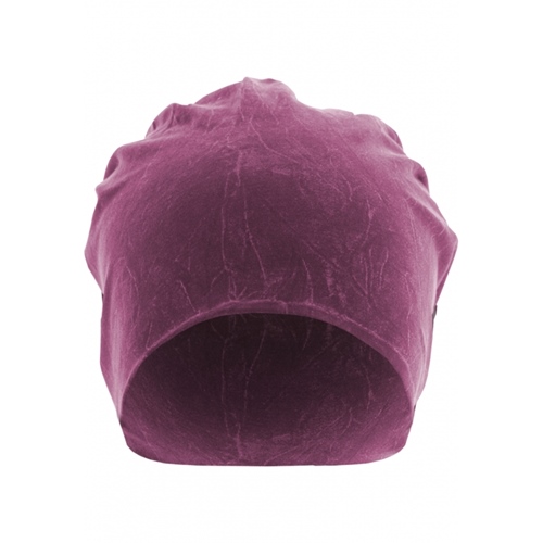 Stonewashed Jersey Beanie Purple