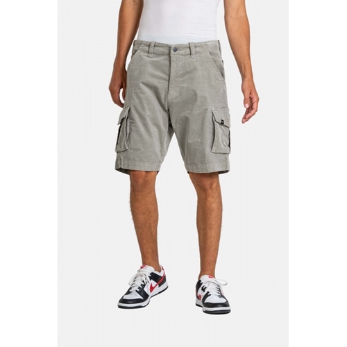 City Cargo Short Baby Cord Aqua Grey