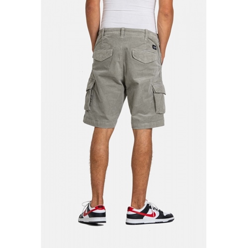 City Cargo Short Baby Cord Aqua Grey