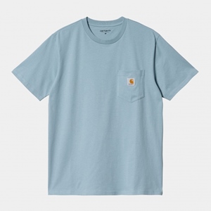 S/S Pocket T-Shirt Misty Sky