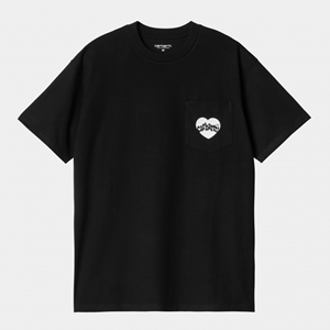 S/S Amour Pocket T-Shirt Black