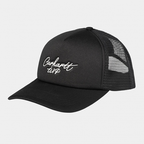Signature Trucker Black White
