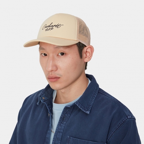 Signature Trucker Cornsilk Black