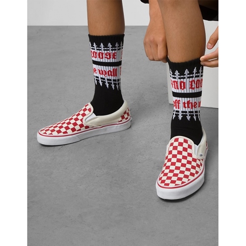 Fast and Loose Crew Socks Black
