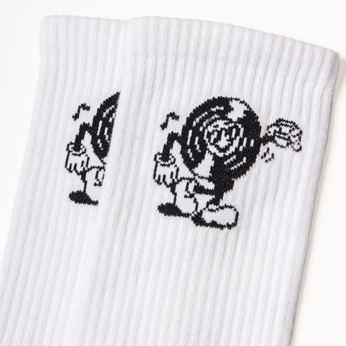 Sock Just Dance White Black