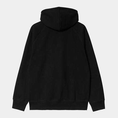 Hooded Chase Jacket Black Gold