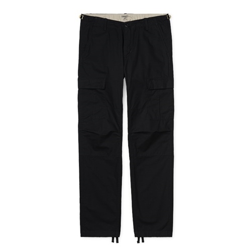 Aviation Cargo Pant Black Rinsed