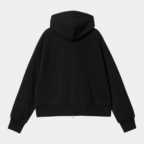 W Hooded Eldon Jacket Black