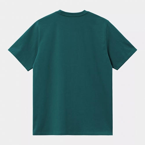 S/S American Script T-Shirt Malachite