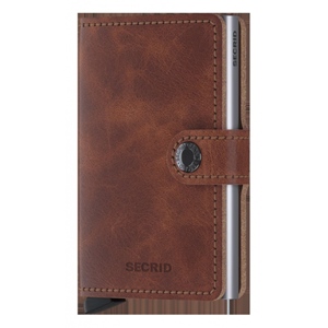 MV Brown Miniwallet Vintage Brown