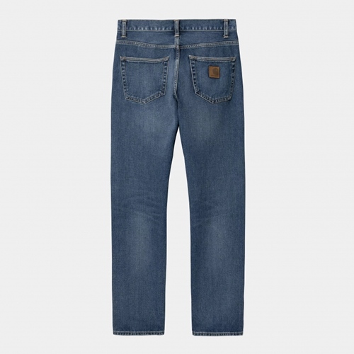 Klondike Pant Blue Dark Used Wash