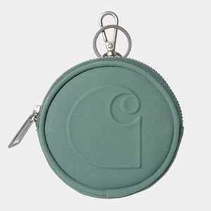 Clarton Zip Wallet Silver Pine