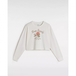 Supply Boutique LS Relax Crop Marshmallo