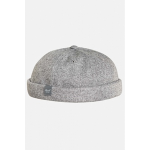Docker Cap Grey Tweed