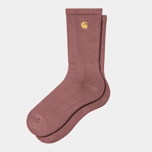 Chase Socks Dusky Pink Gold