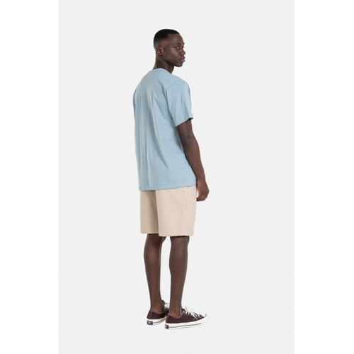 Staple Logo T-ShirtBlue Map