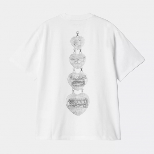 W S/S Hartt Chain T-Shirt White