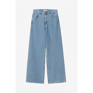 W Jane Pant Blue Heavy Stone Wash