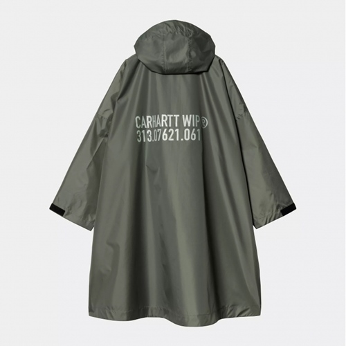Tour Packable Rain Poncho Smoke Green Re