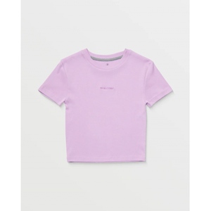 Volcom Stone Tight Crop T-Shirt Iris Pur